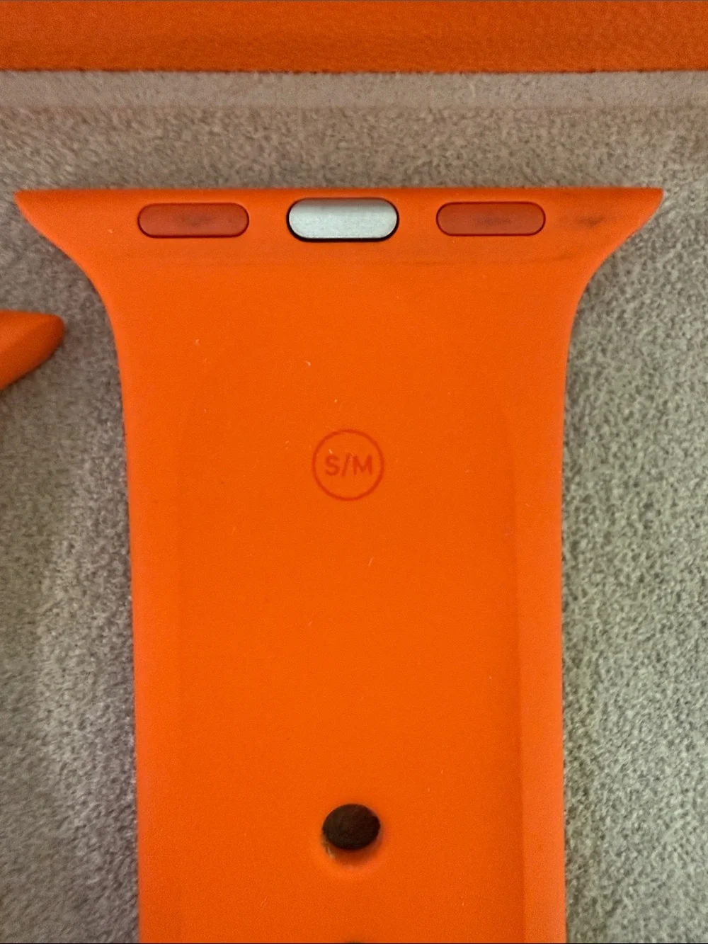 Apple Watch Hermès with Orange Sport Band series 2